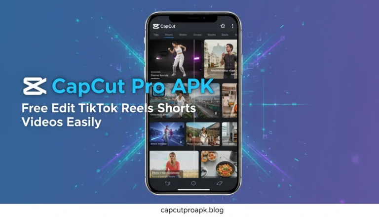 CapCut APK Free Edit TikTok Reels Shorts Videos Easily